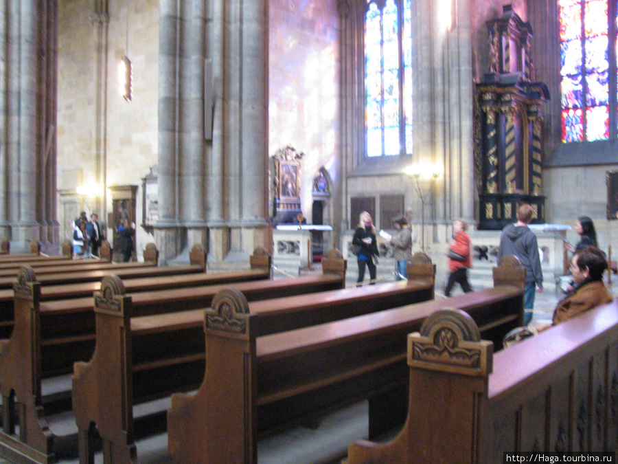 Собор Святого Вита — готический собор в Пражском Граде. Прага, Чехия