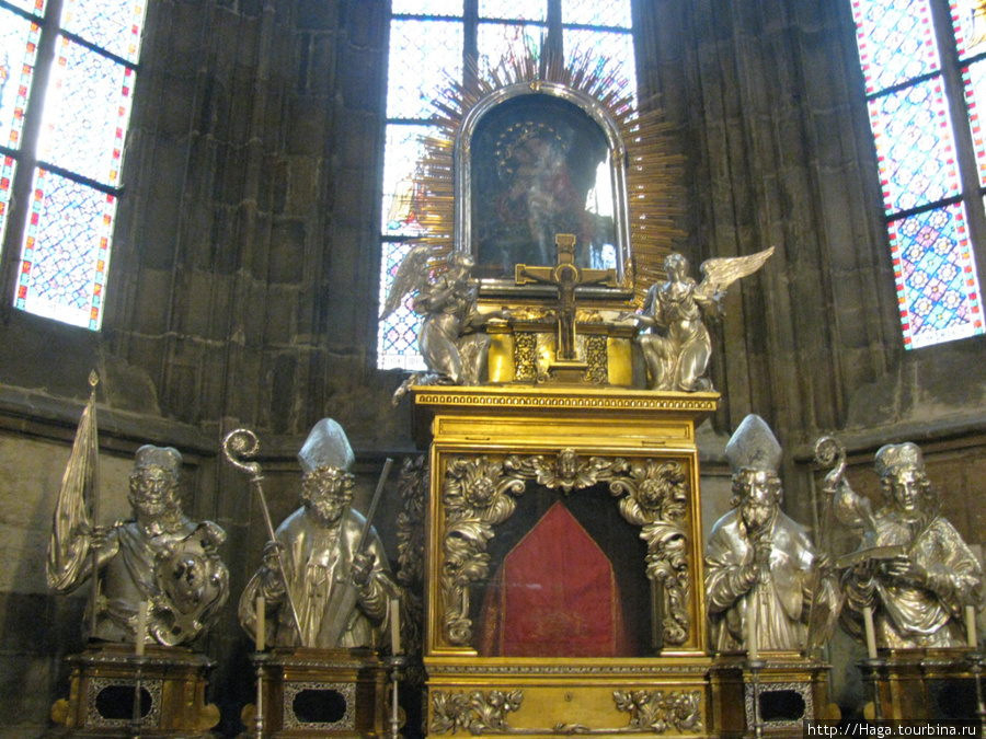Собор Святого Вита — готический собор в Пражском Граде. Прага, Чехия