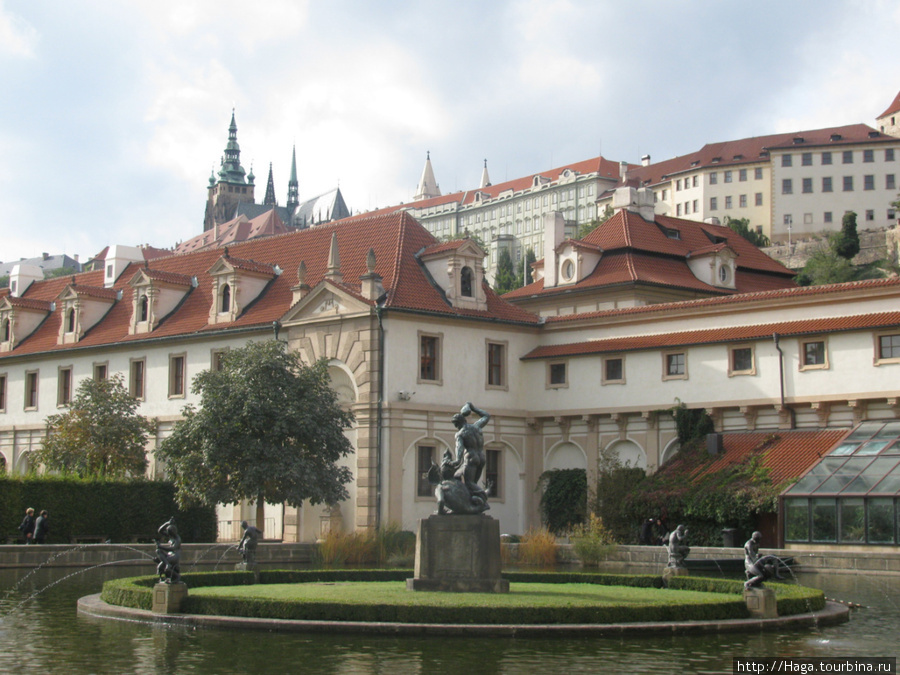 Пра́жский Град - крепость города Праги. Прага, Чехия