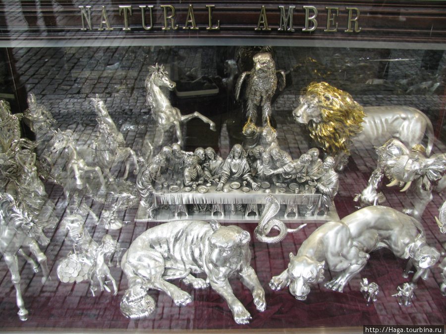 Сувениры из серебра. Прага, Чехия