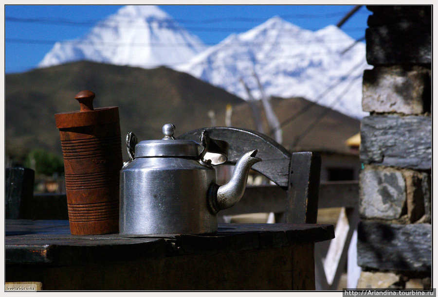 Пора урожая. Гималаи, по пути в Муктинат. (Muktinath) Непал