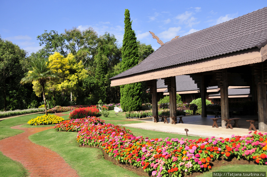 Doi Tung Royal Королевская вилла в горах Чанг Мая Чиангмай, Таиланд