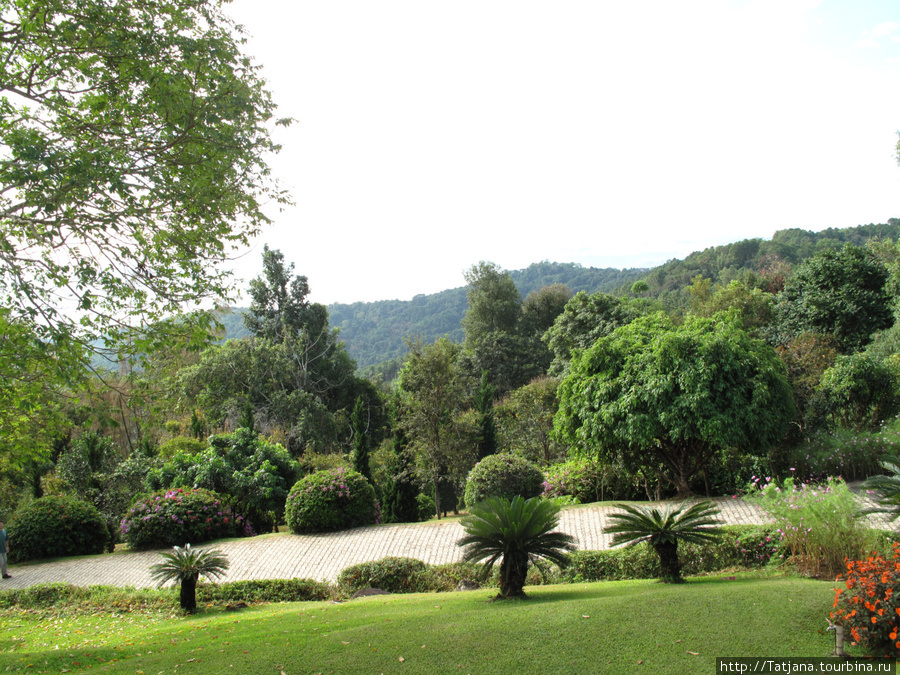 Doi Tung Royal Королевская вилла в горах Чанг Мая Чиангмай, Таиланд