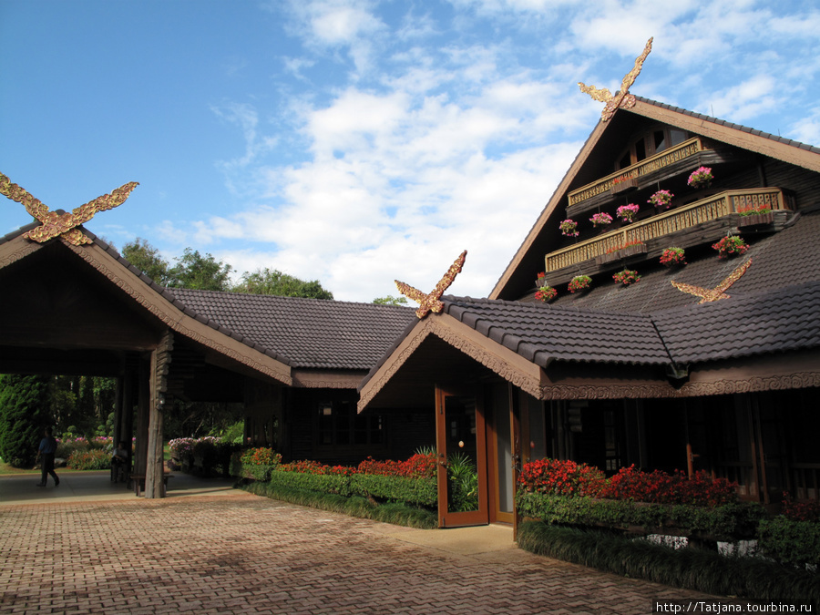 Doi Tung Royal Королевская вилла в горах Чанг Мая Чиангмай, Таиланд