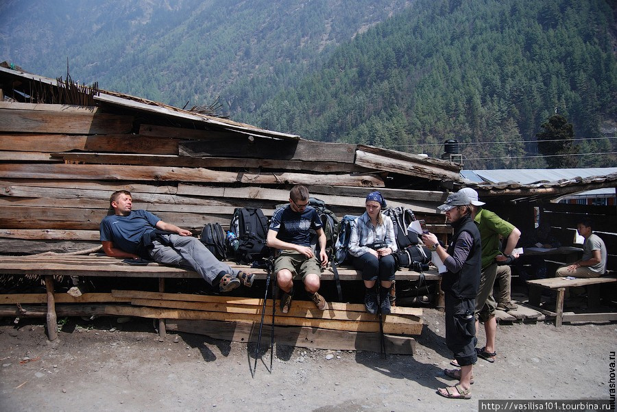 Непал, Трек вокруг Аннапурны, март — апрель 2010 г., день 4 Зона Гандаки, Непал