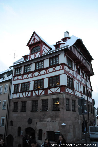 Фахверковый дом Альбрехта Дюрера Нюрнберг, Германия