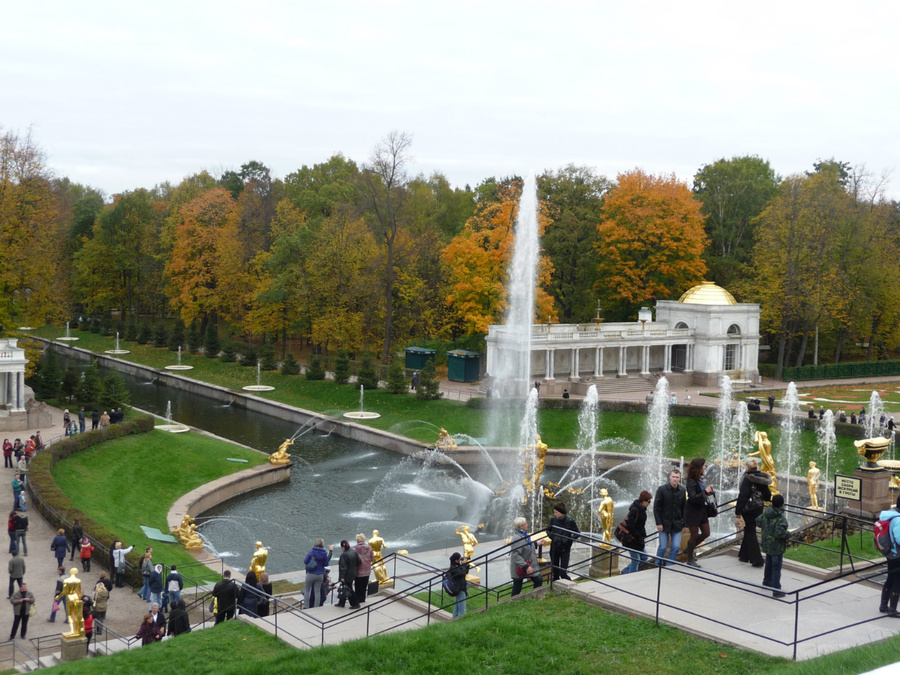 Большой каскад Петергоф, Россия