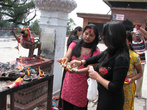 Праздник в индуистском храме