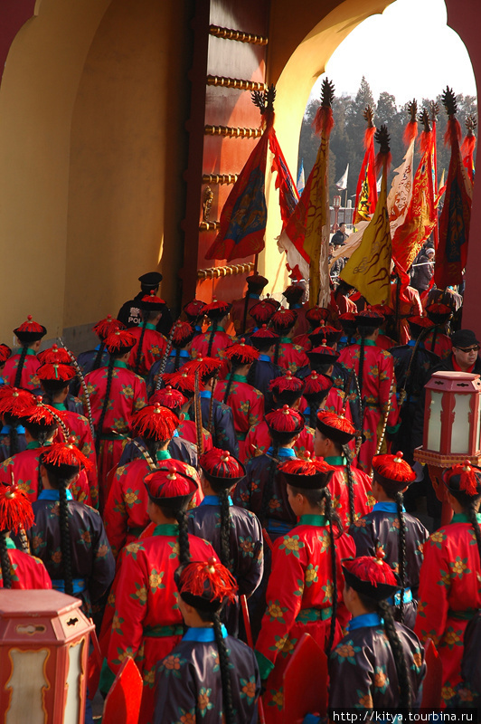 Новогоднее представление в Храме Неба Пекин, Китай