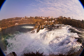 рейнский водопад — самый большой в Европе