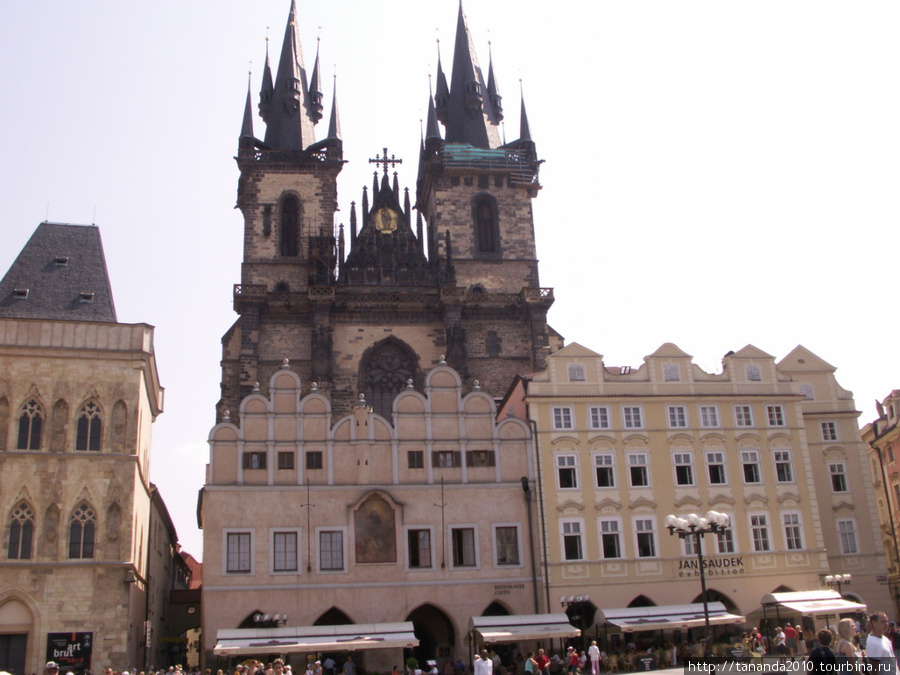 Дома на Староместской площади Прага, Чехия