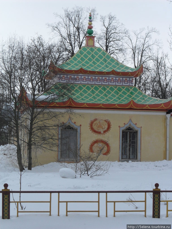 Пушкин - дворцы и парки зимой Пушкин, Россия
