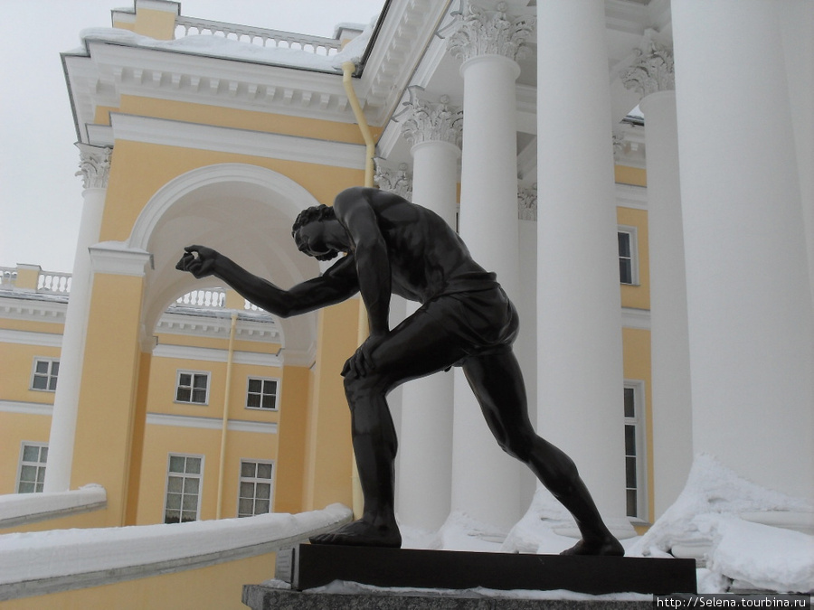 Пушкин - дворцы и парки зимой Пушкин, Россия