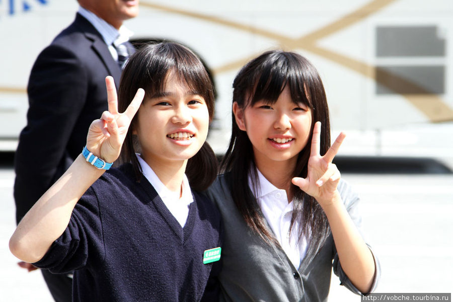 Японские школьники Япония