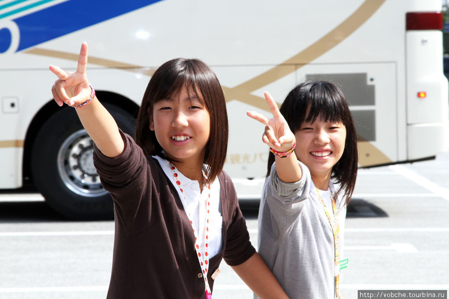 Японские школьники Япония