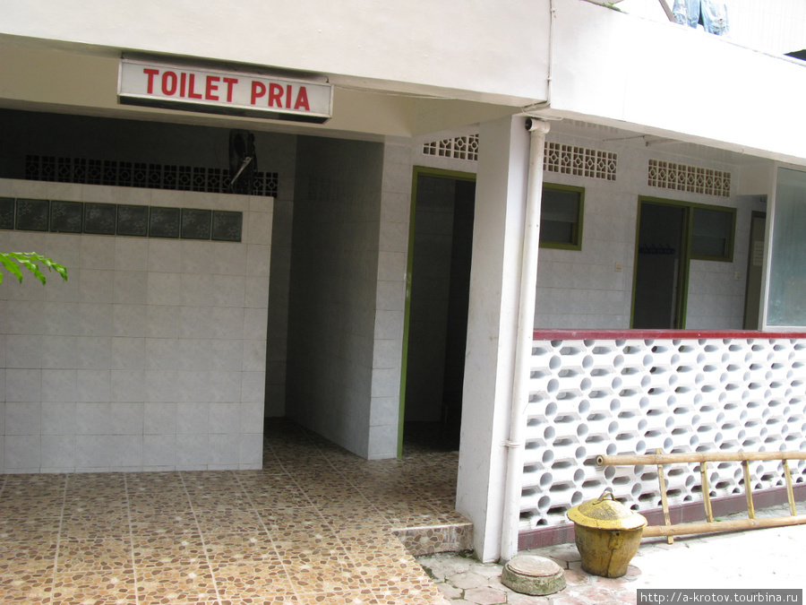 toilet Маланг, Индонезия