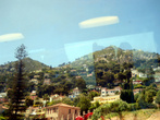 Вид со второго этажа скоростного поезда Nice — Monaco