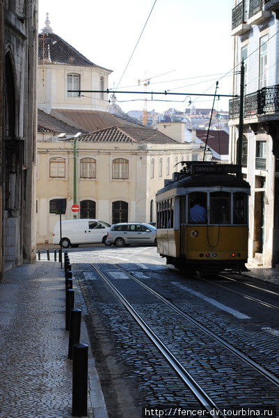 Лиссабонский трамвайчик Лиссабон, Португалия