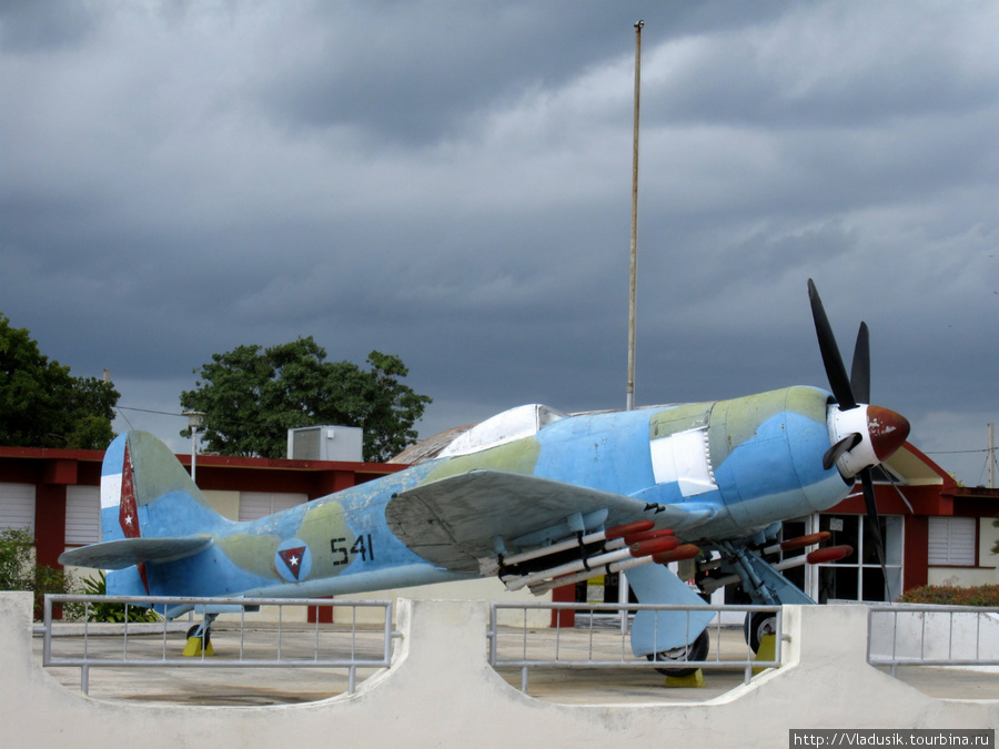 Плая-Хирон. Городской музей, где представлена история контрреволюционной высадки в заливе Свиней. Плайя-Хирон, Куба
