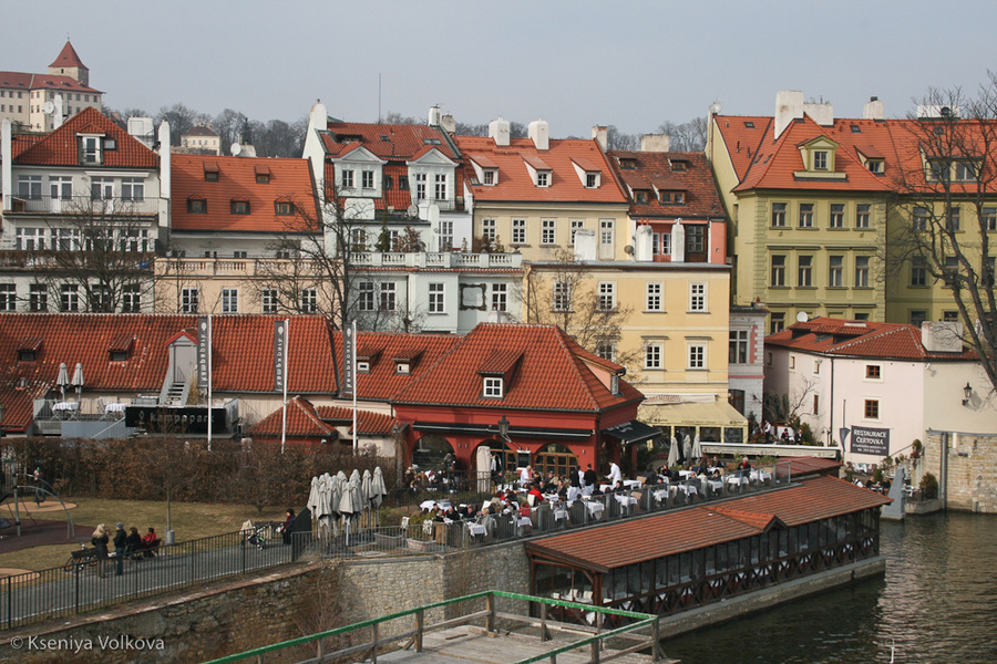 Остров Кампа. Прага, Чехия