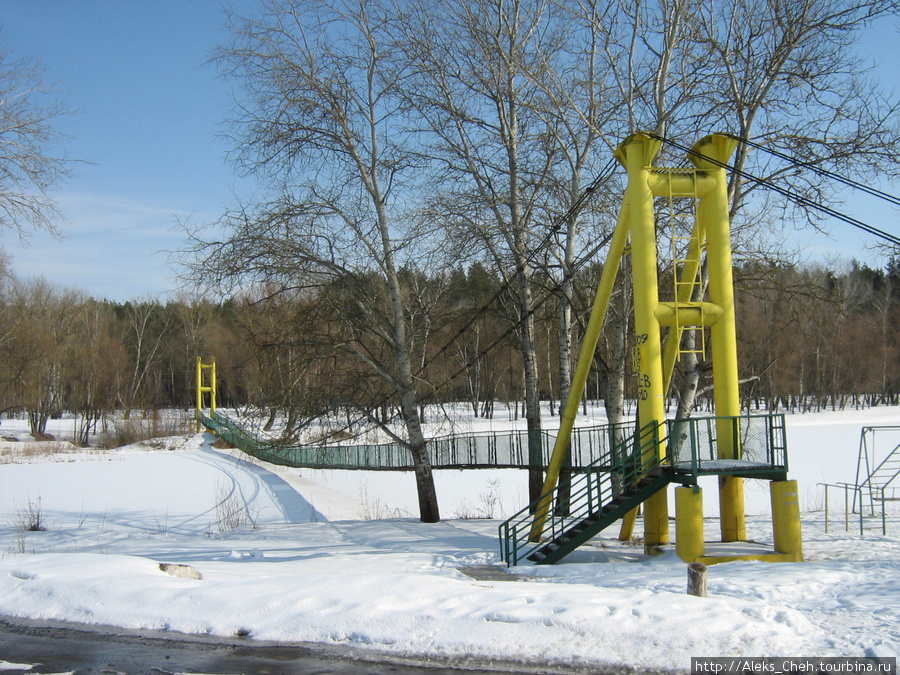 Мост через реку Псел. Великая Багачка, Украина