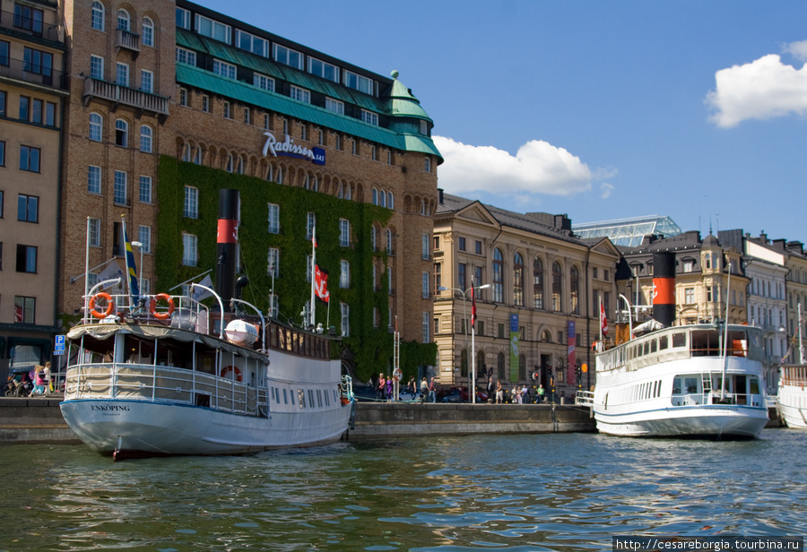 Стокгольм с воды Стокгольм, Швеция
