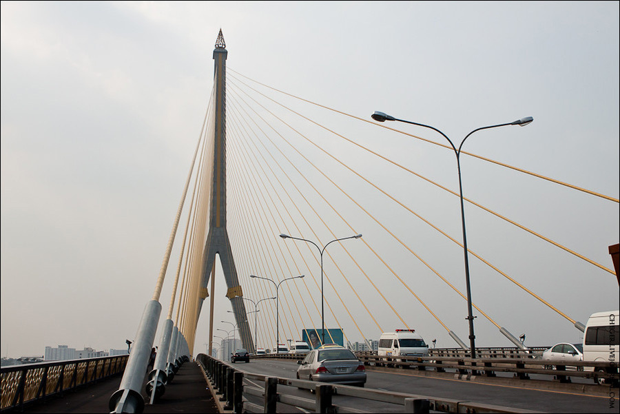 Мост Рамы 8 Бангкок, Таиланд