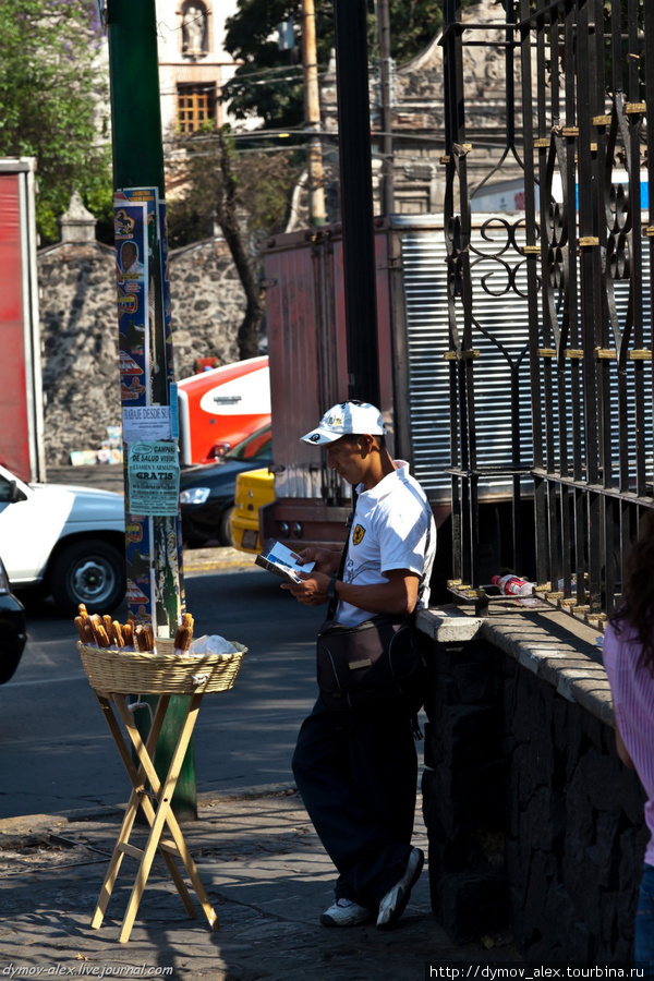 Уличный продавец Мексика