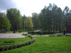 Молодечненский парк, заложен в 1946 году в честь победы.