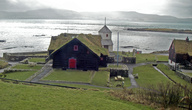 На этом месте было первое поселение викингов на островах