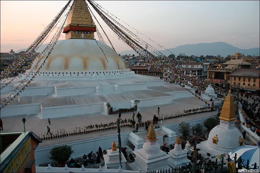 Сверху. Катманду, Непал