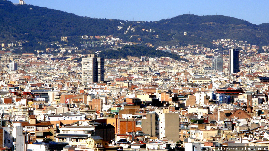 Хождение по городу Барселоны. Барселона, Испания