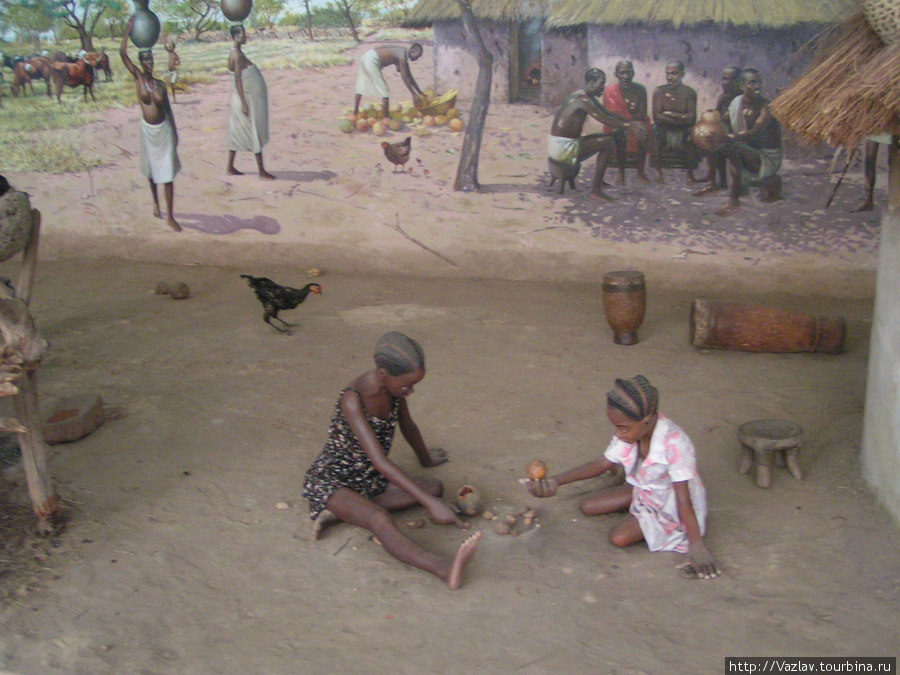Игры в пыли Лусака, Замбия