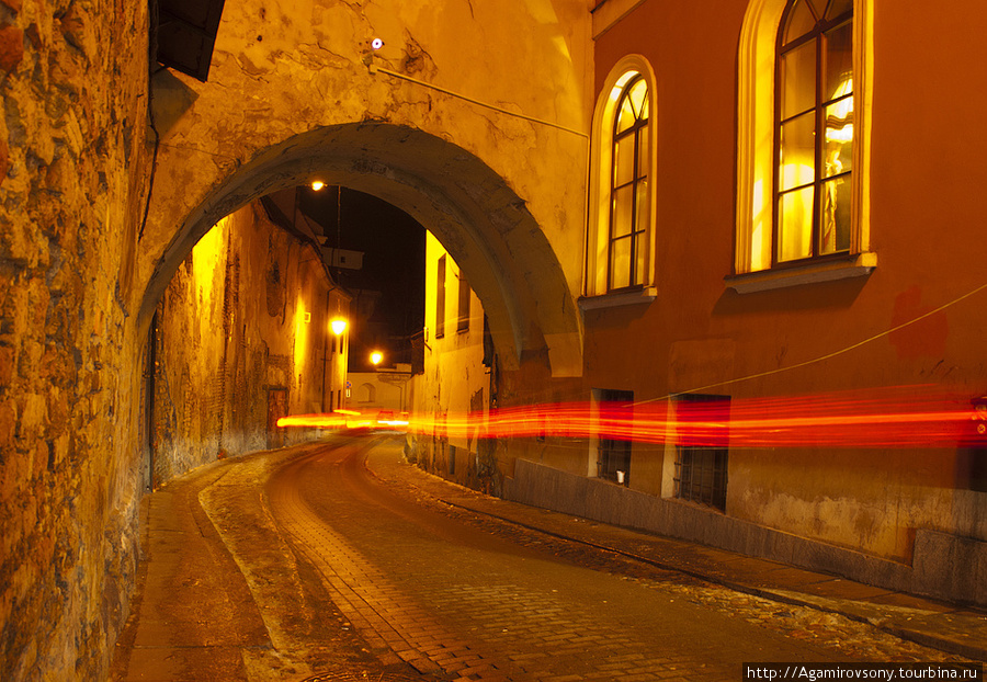 Вильнюс. Старый город. Ночь Вильнюс, Литва