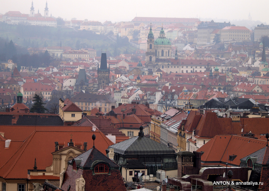 Самое-пересамое - часть 3. Прага с высоты птичьего полета Прага, Чехия