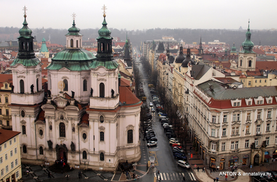 Самое-пересамое - часть 3. Прага с высоты птичьего полета Прага, Чехия
