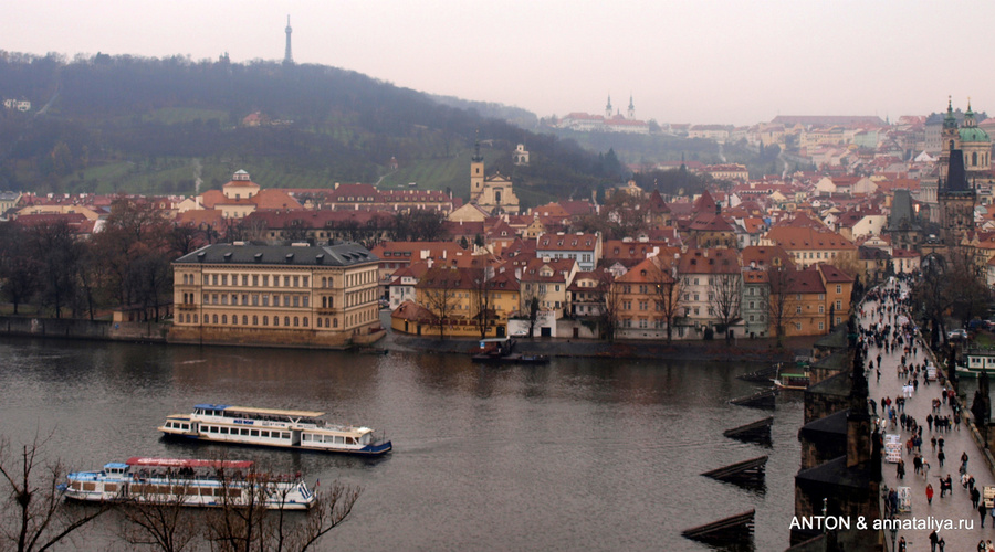 Влтава и Малая страна Прага, Чехия