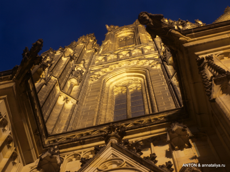 Детали собора святого Вита Прага, Чехия
