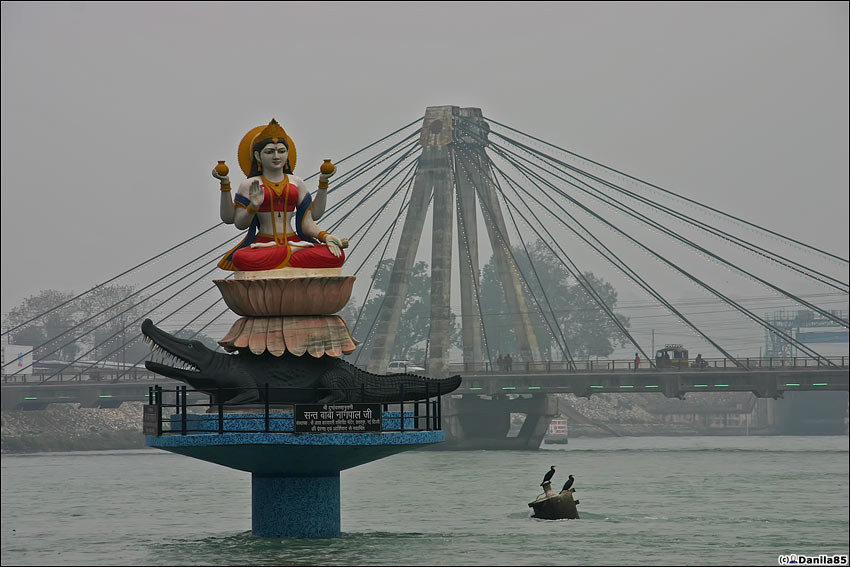 Даст Шива, и в нашей стране будут вантовые мосты! Харидвар, Индия