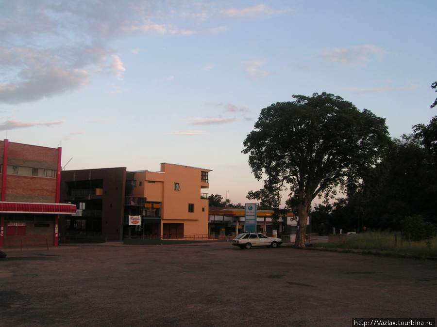 Тихий вечер Виктория-Фоллс, Зимбабве