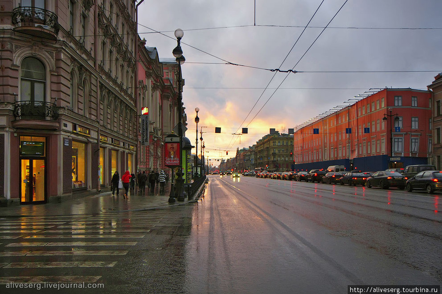 Мартовские прогулки по Невскому | пока не зажгли фонари Санкт-Петербург, Россия