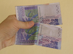 Малийские деньги.