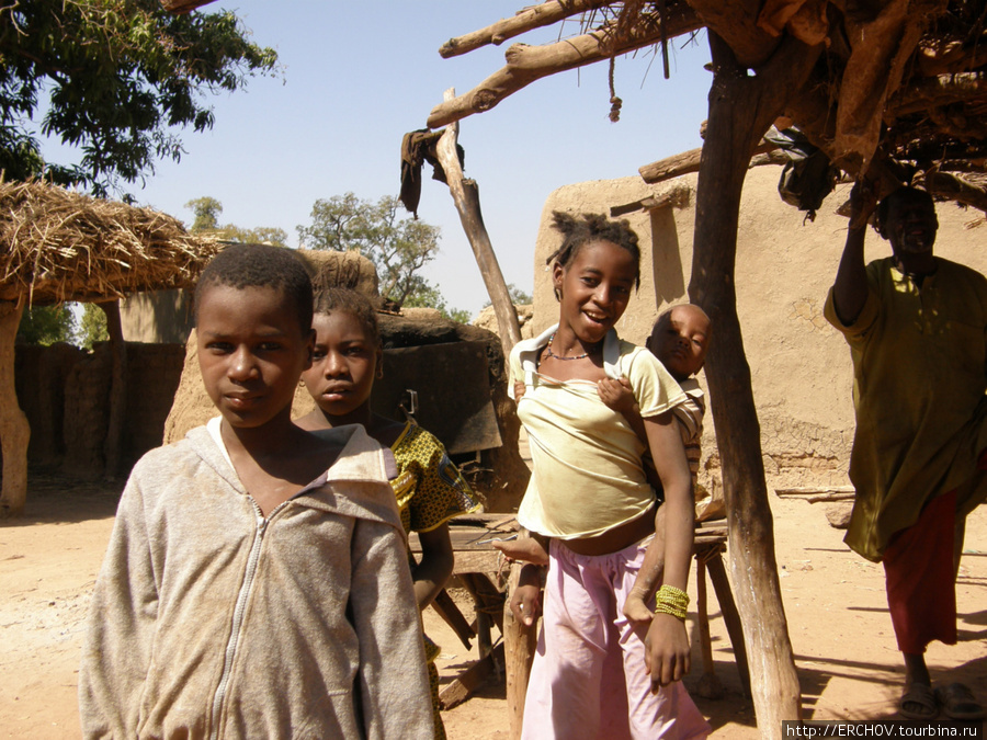 Люди народности бамбара Мали
