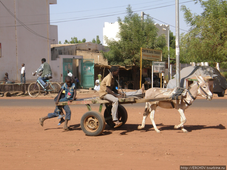 Люди народности бамбара Мали