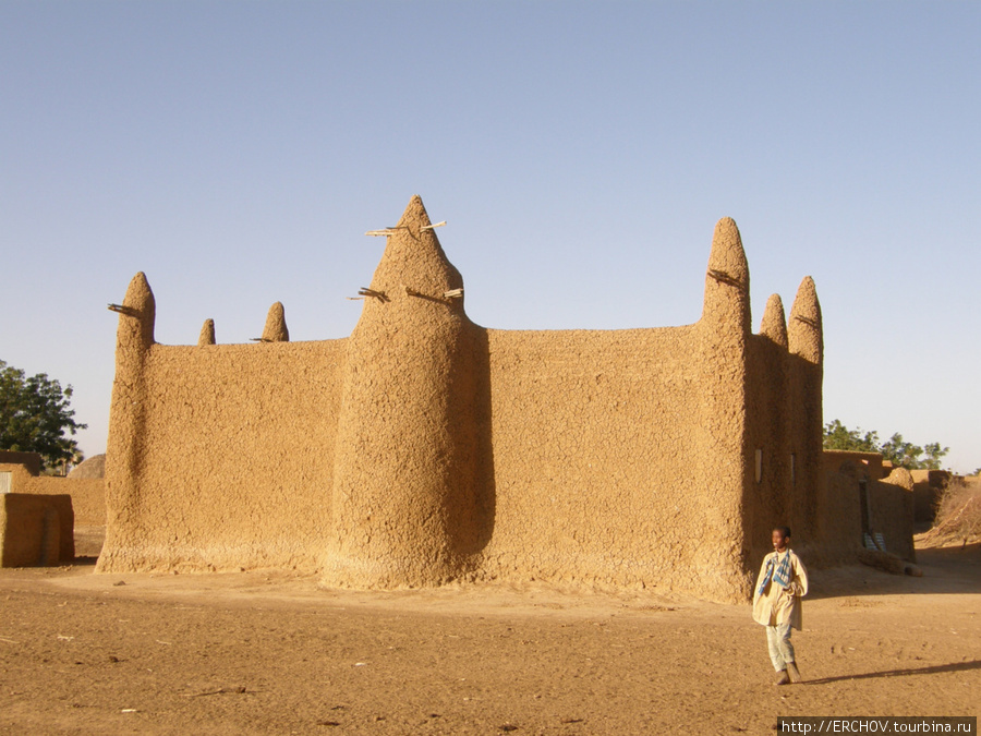 Деревня фульбе Область Мопти, Мали