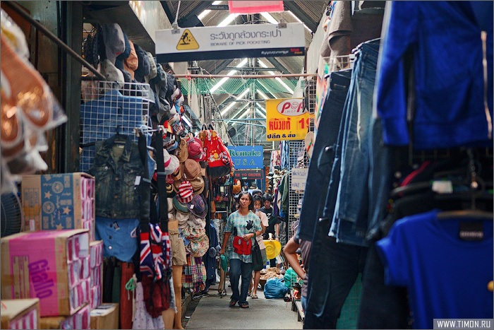 Посещение Рынка Чатучак Бангкок, Таиланд