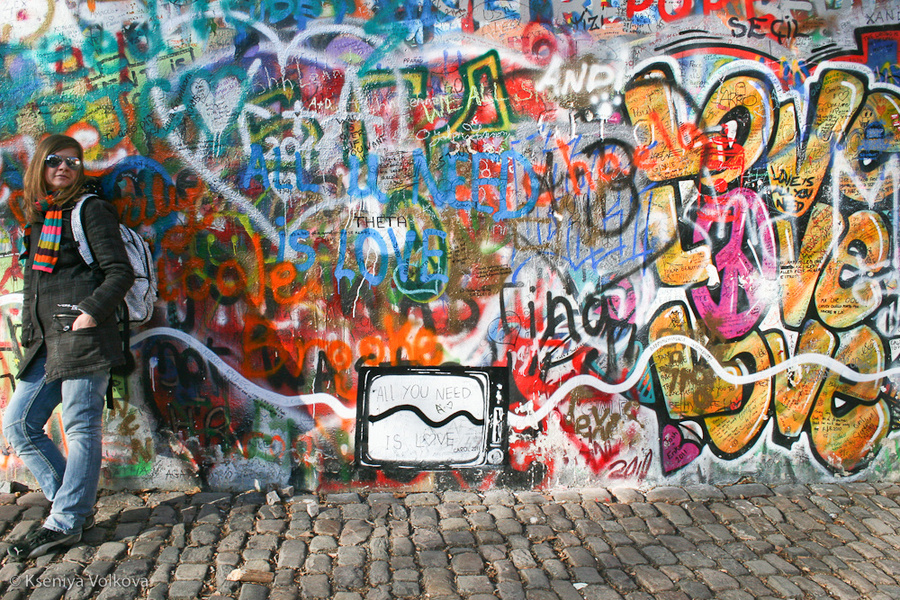 Стена Джона Леннона Прага, Чехия