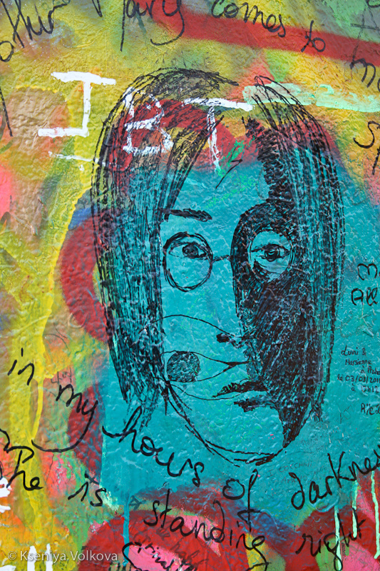 Стена Джона Леннона Прага, Чехия
