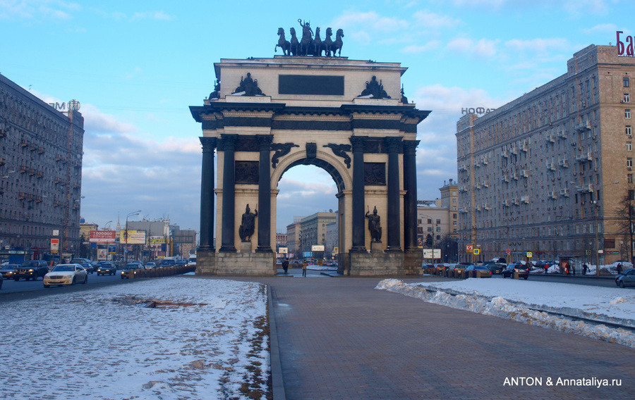 Московские Триумфальные ворота Москва, Россия