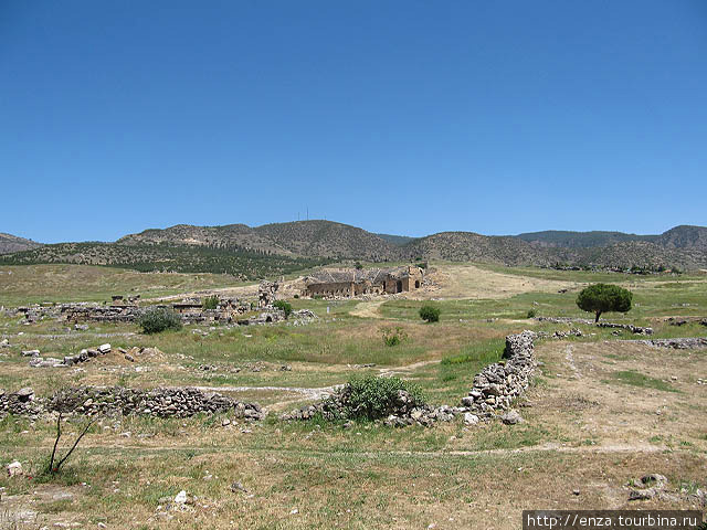 Памуккале или как мы штурмовали Хлопковую крепость Памуккале (Иерополь античный город), Турция